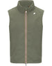 Gilet Valen Stretch Nylon Jersey Green Lichen