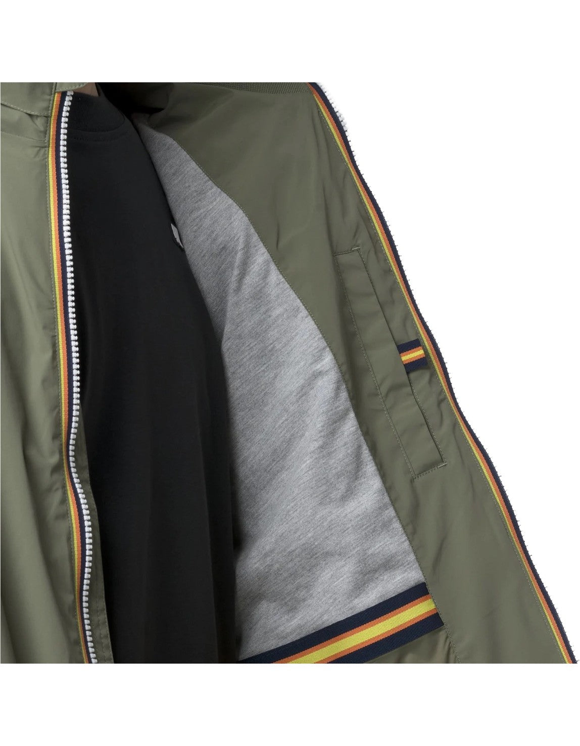 Valen Stretch Nylon Jersey Green Lichen Vest