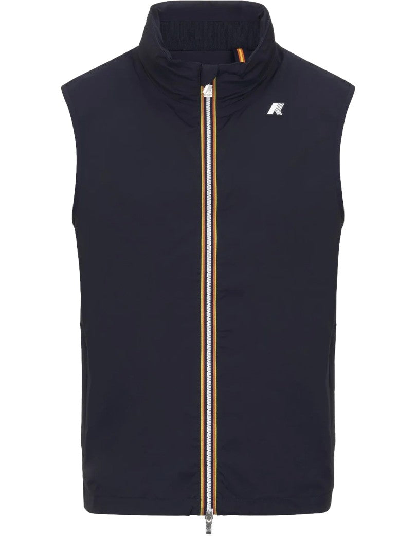 Gilet Valen Stretch Nylon Jersey Blue Depth