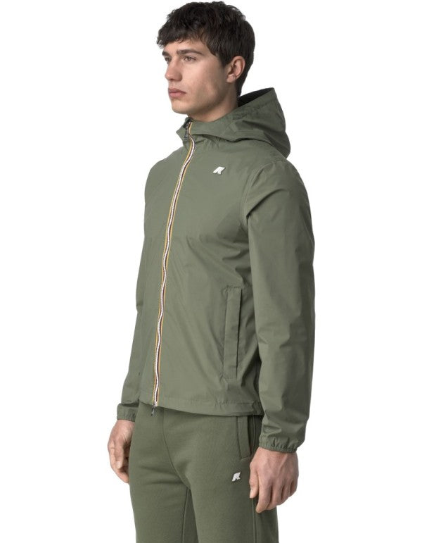 Giacca Jack Stretch Nylon Jersey Green Lichen