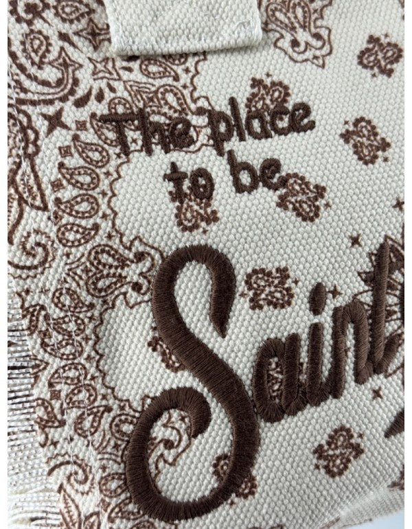 Borsa Colette Bandana Round Beige 10 Emb