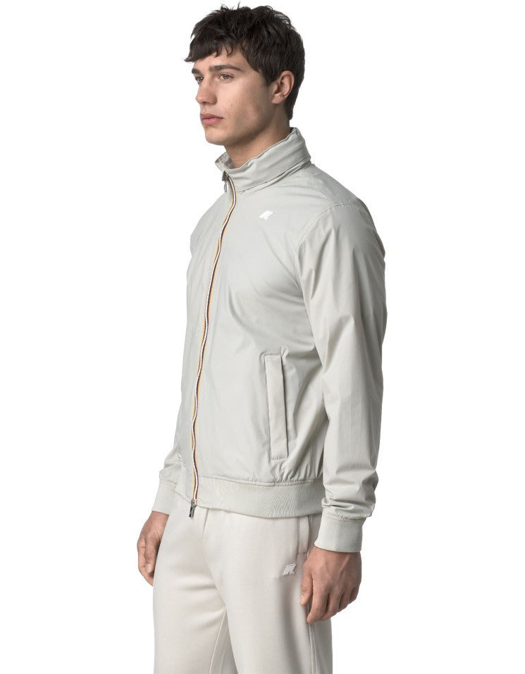 Amaury Stretch Nylon Jersey Jacket Beige Lt