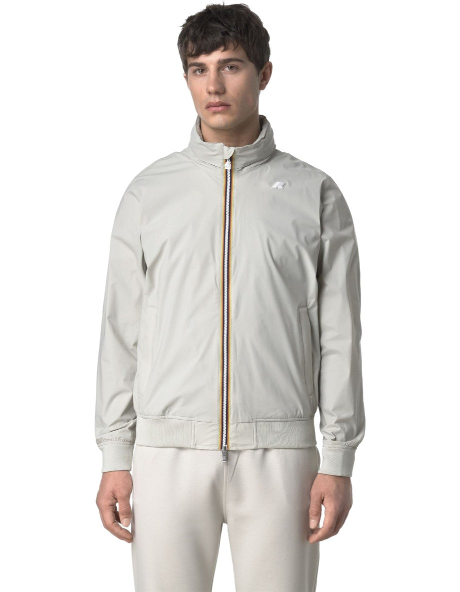 Amaury Stretch Nylon Jersey Jacket Beige Lt