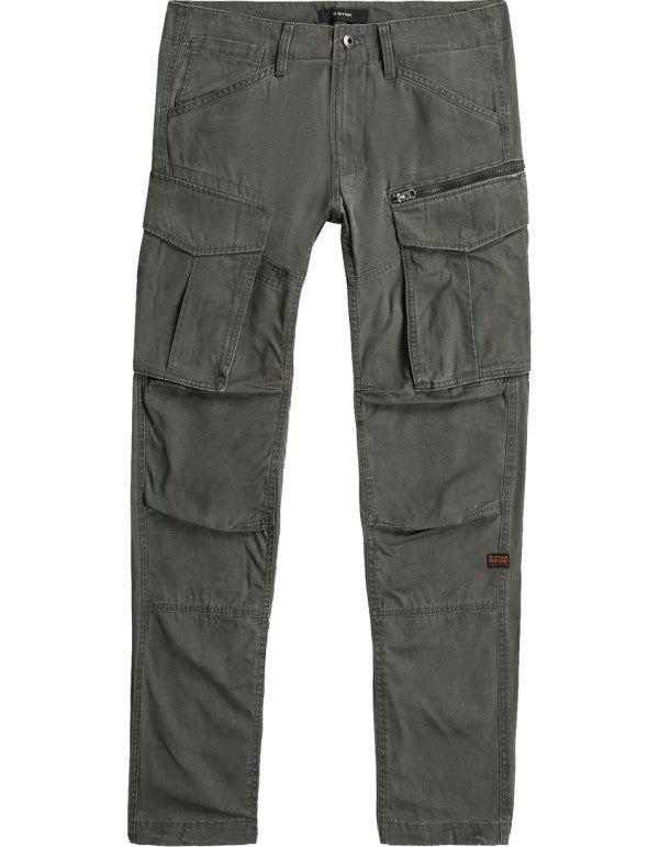 Rovic Zip 3d Regular Tapered Asphalt/elephant Skin Pants