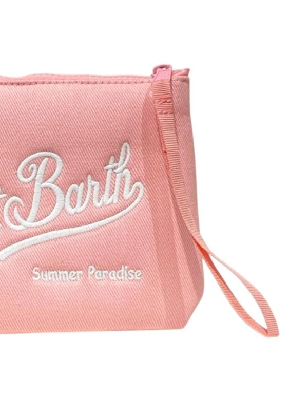 Pochette Aline Denim Rosa 21 Emb