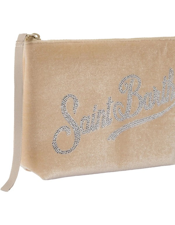 Pochette Aline Velvet 11 Strass