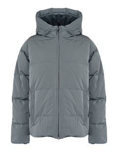 K-Way Giacca Donna Shiny Nylon Fur Green Balsam