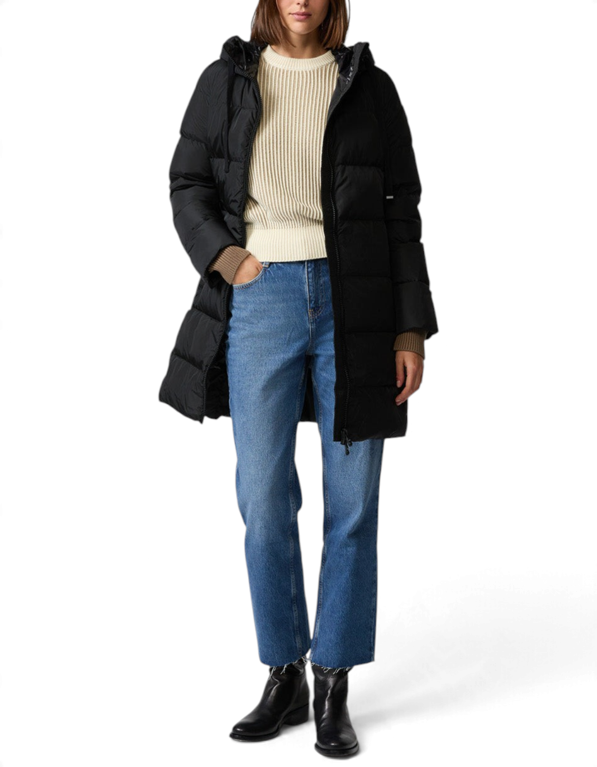 RefrigiWear Piumino Donna Caty Black - vista principale