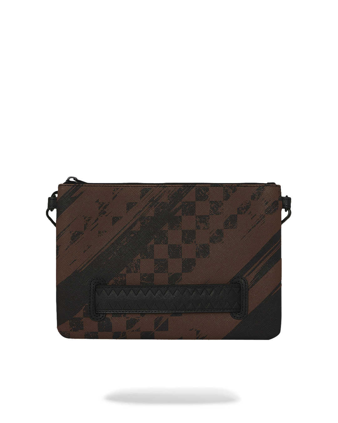 Smeared Grunge Crossbody Pouchette