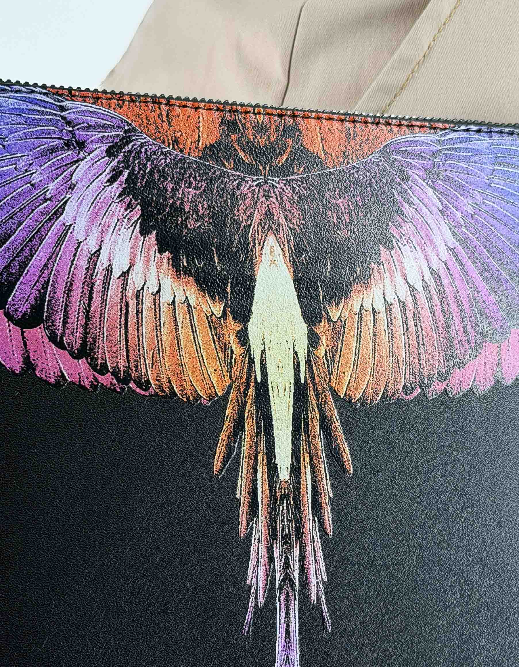 Pochette Black / Orange Wings