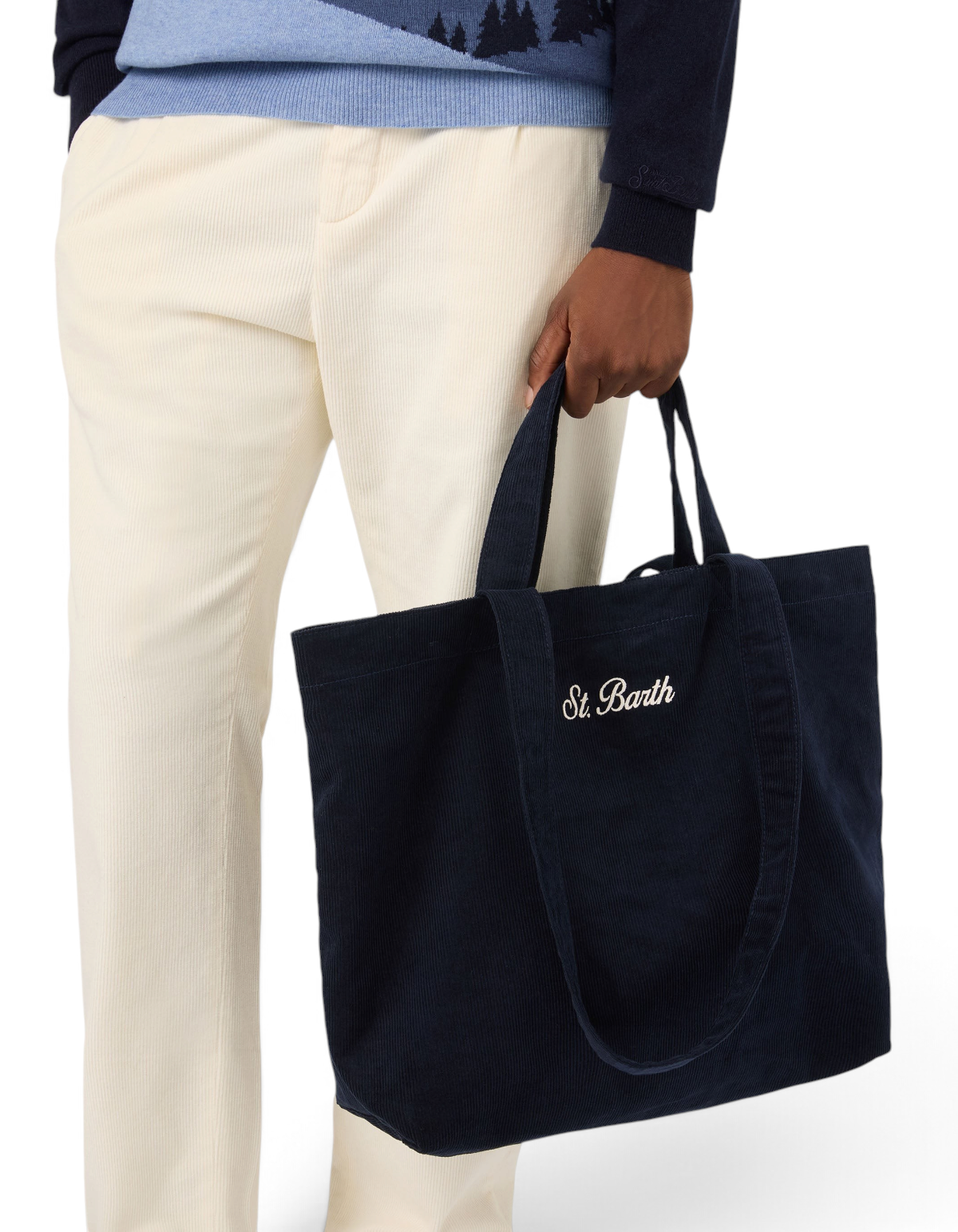 Borsa Essential Corduroy S 61 Emb - immagine 2