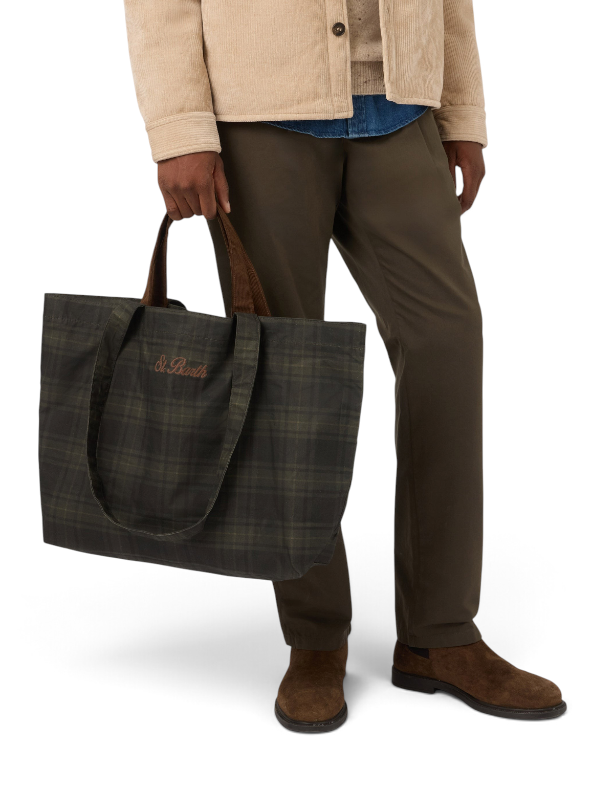 Borsa Essential Wax Scott Tartan 52 Emb - immagine 2