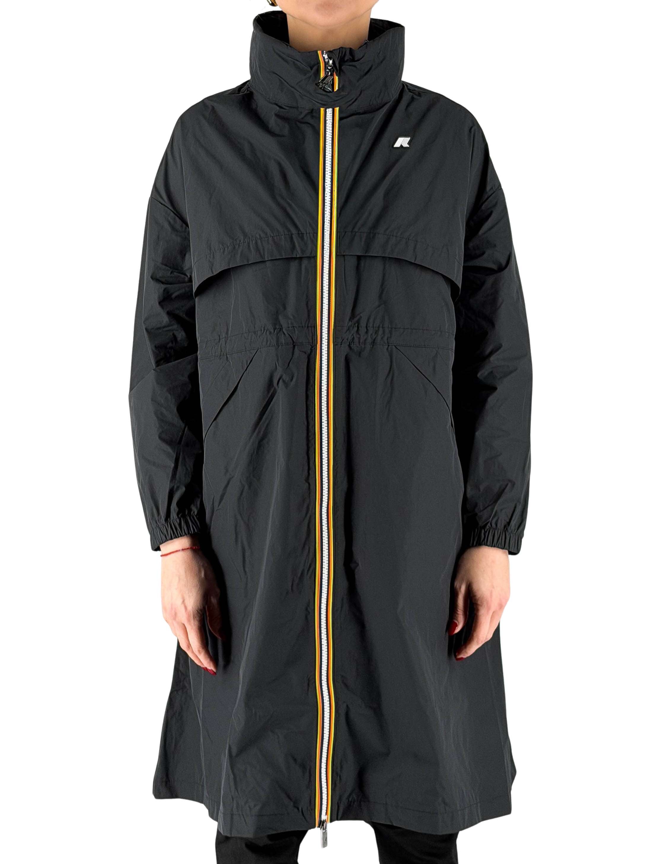 Giacca lunga Aube Memory Touch Black Pure