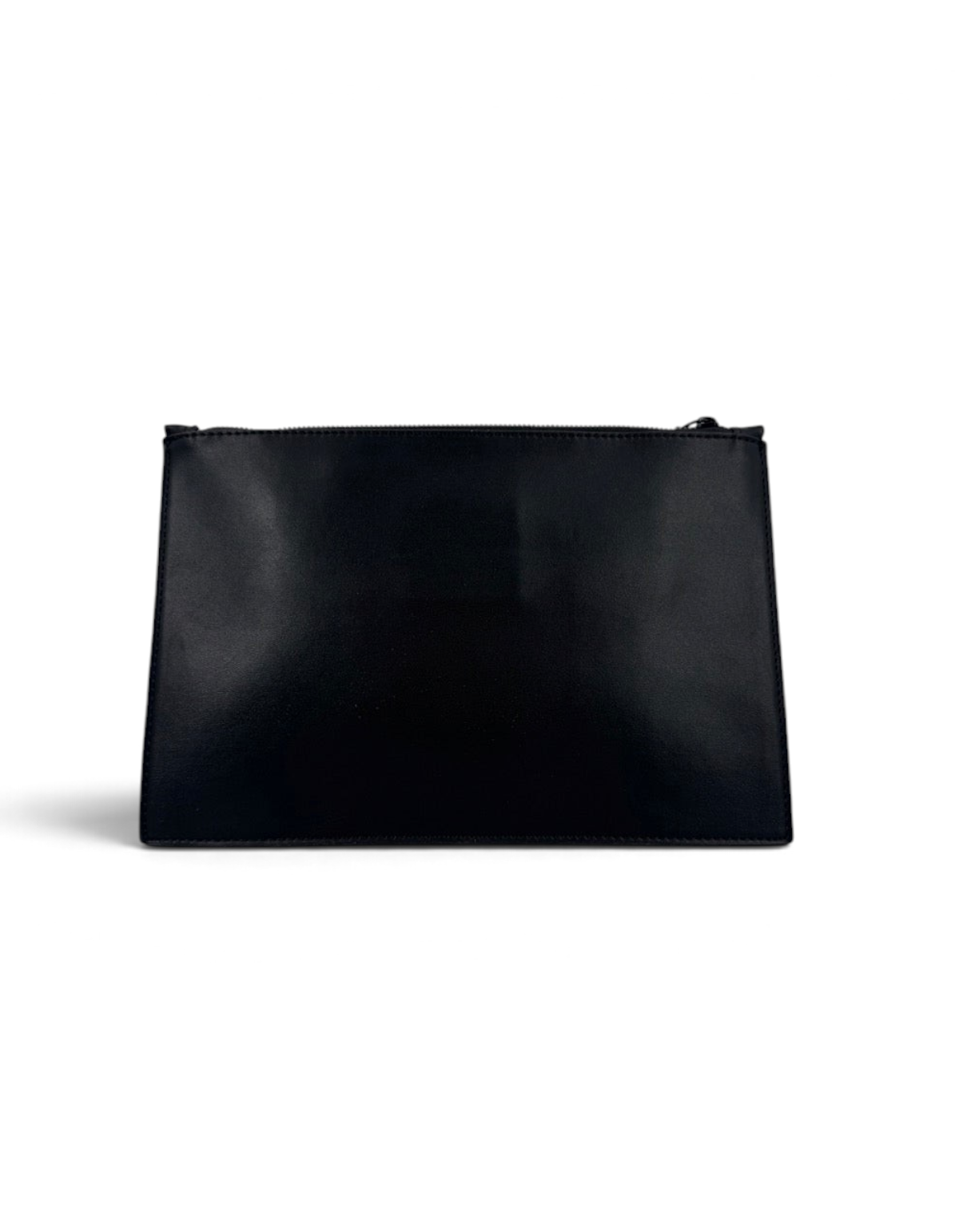 Pochette unisex DevidLabel Marcelo Burlon - County Of Milan in pelle liscia nera con dettagli Red Snake