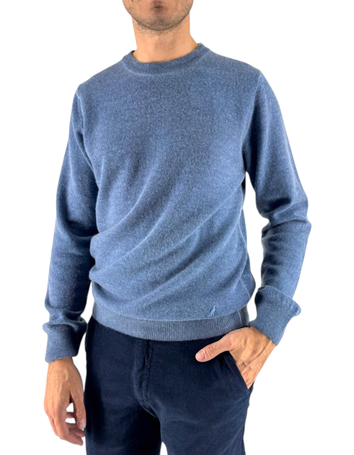 Bergen - Maglia Girocollo - Misto Lana e Cashmere