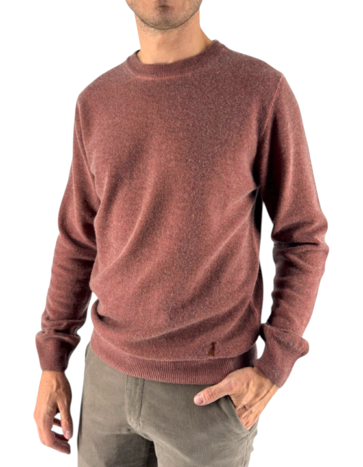 Bergen - Maglia Girocollo - Misto Lana e Cashmere