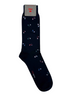 Calze uomo Red Sox Appeal modello Fantasia Icon blu in cotone con fantasia di piccoli scooter colorati