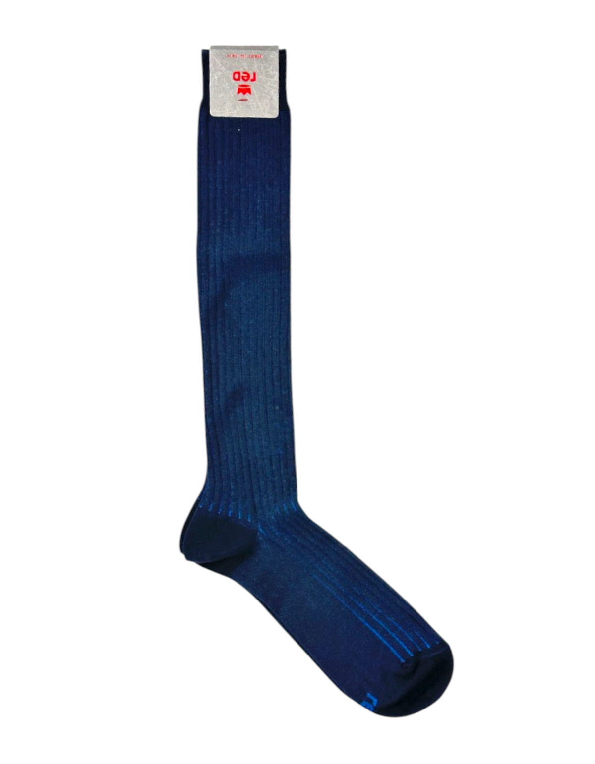 Calze lunghe da uomo Red Sox Appeal Costa Vanisé in cotone blu reale con lavorazione a coste
