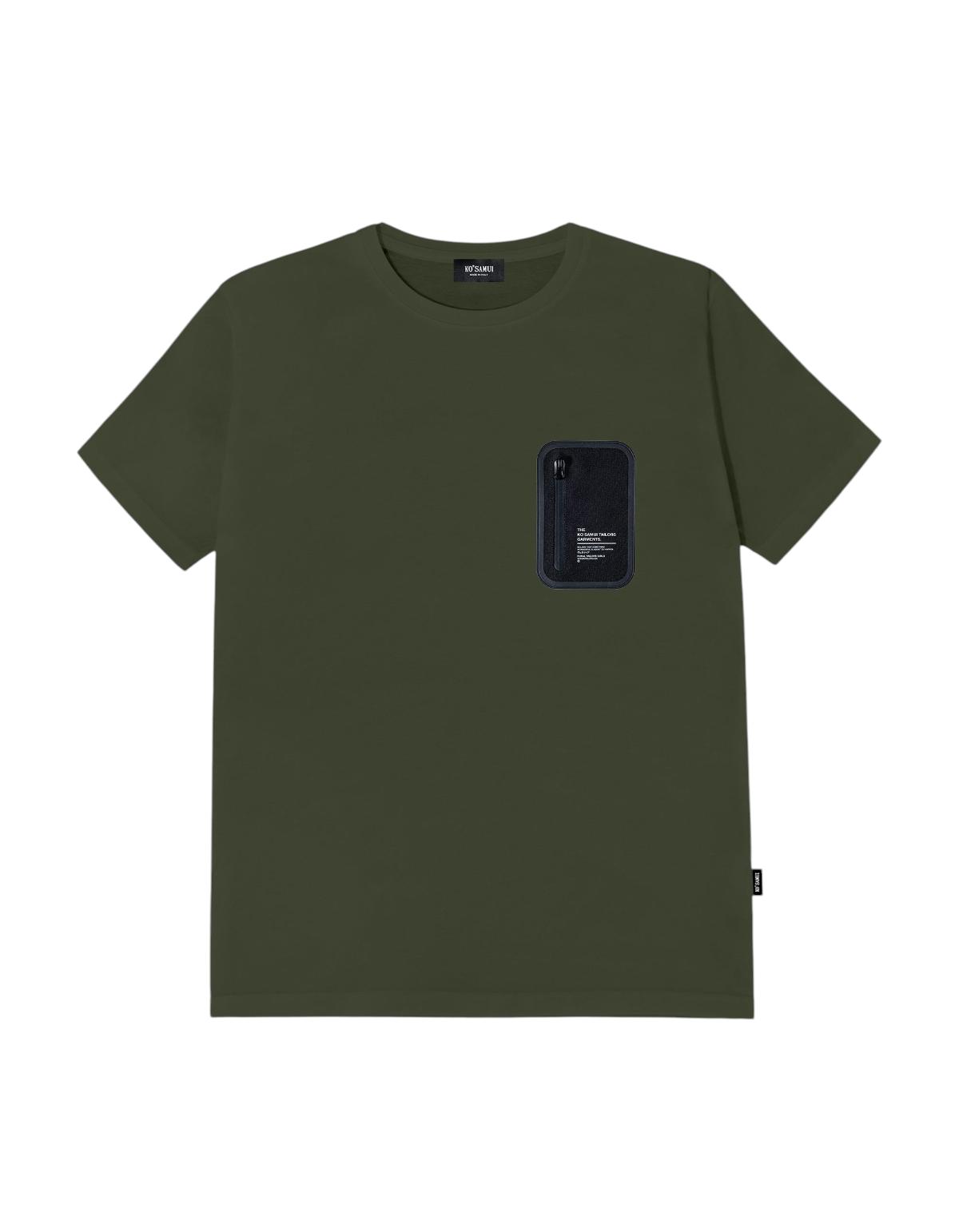 Ko Samui Repocket T-Shirt military - fronte