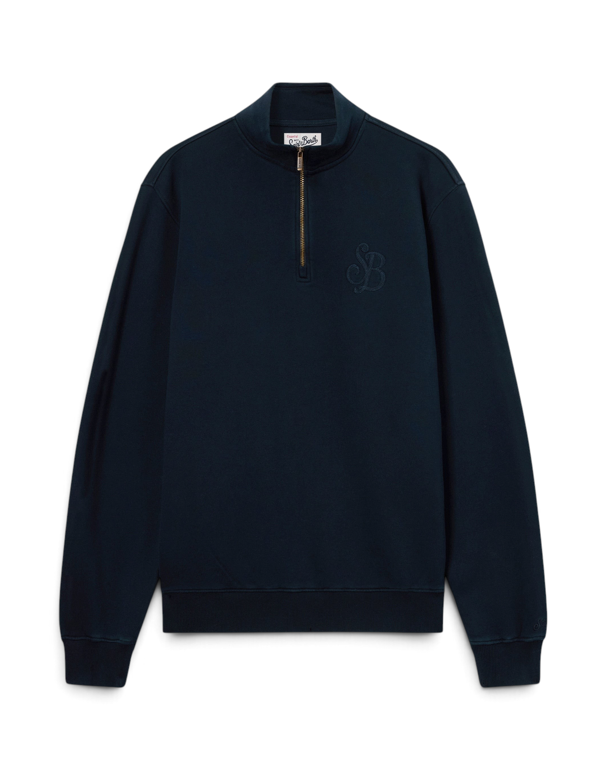 Felpa Half-Zip Kenneth Raw SB Legacy Blu - immagine 1