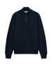 Felpa Half-Zip Kenneth Raw SB Legacy Blu - immagine 1