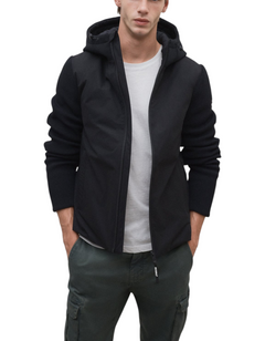 Giacca Ibrida Ceuto Black Ecoalf - foto 1