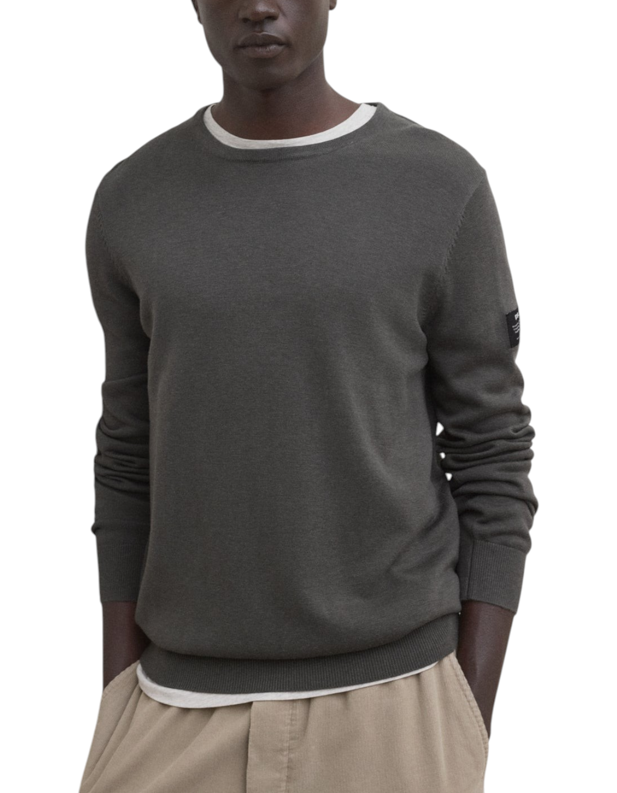Maglia Bayona Olive Ecoalf - foto 3