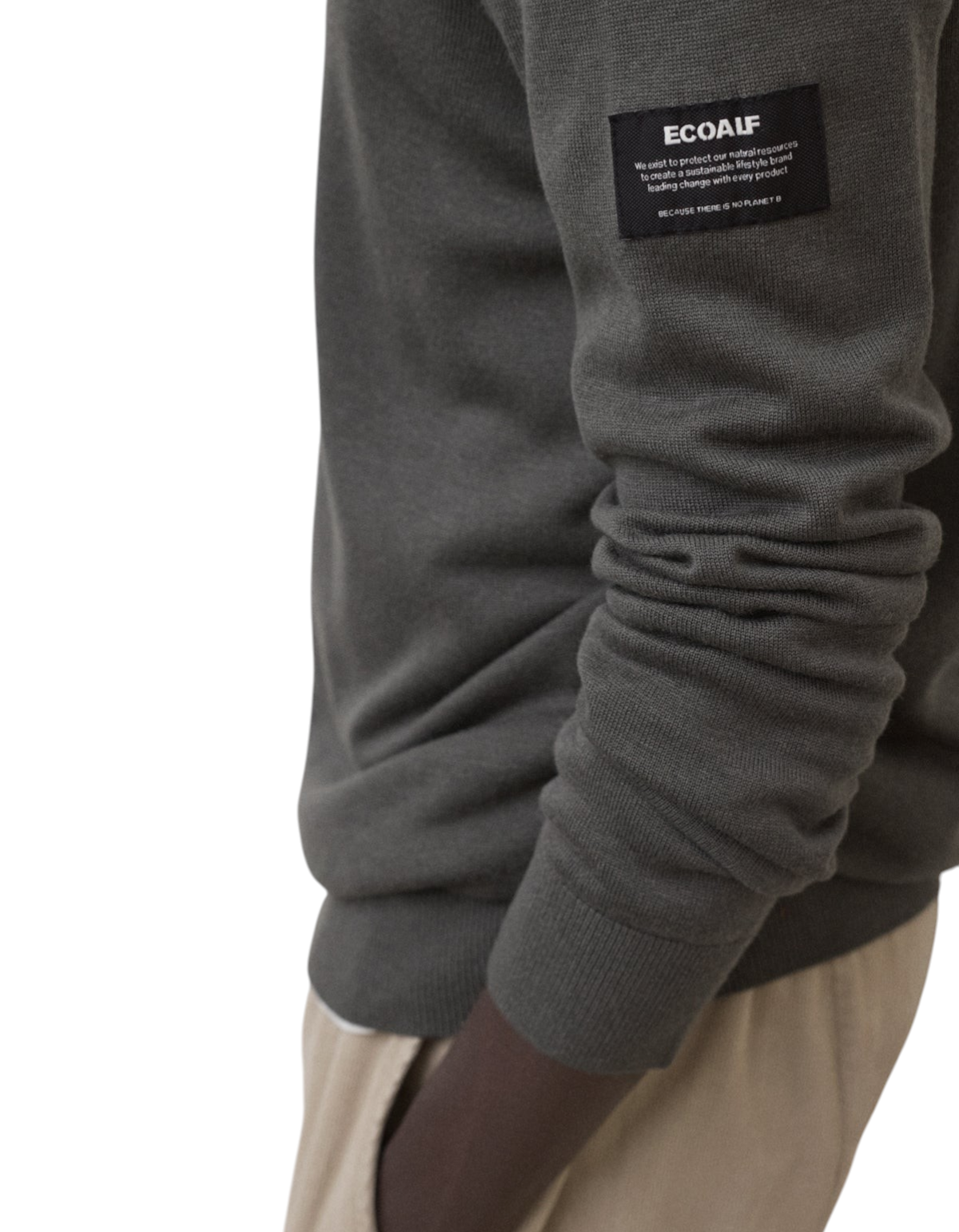 Maglia Bayona Olive Ecoalf - foto 4