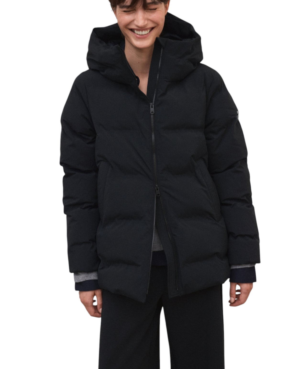 Giacca Mia Black Ecoalf - foto 4