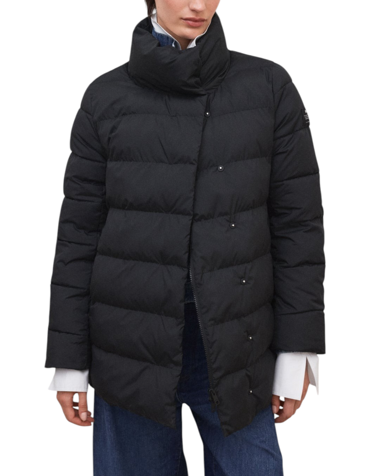 Giacca New Moore Black Ecoalf - foto 4