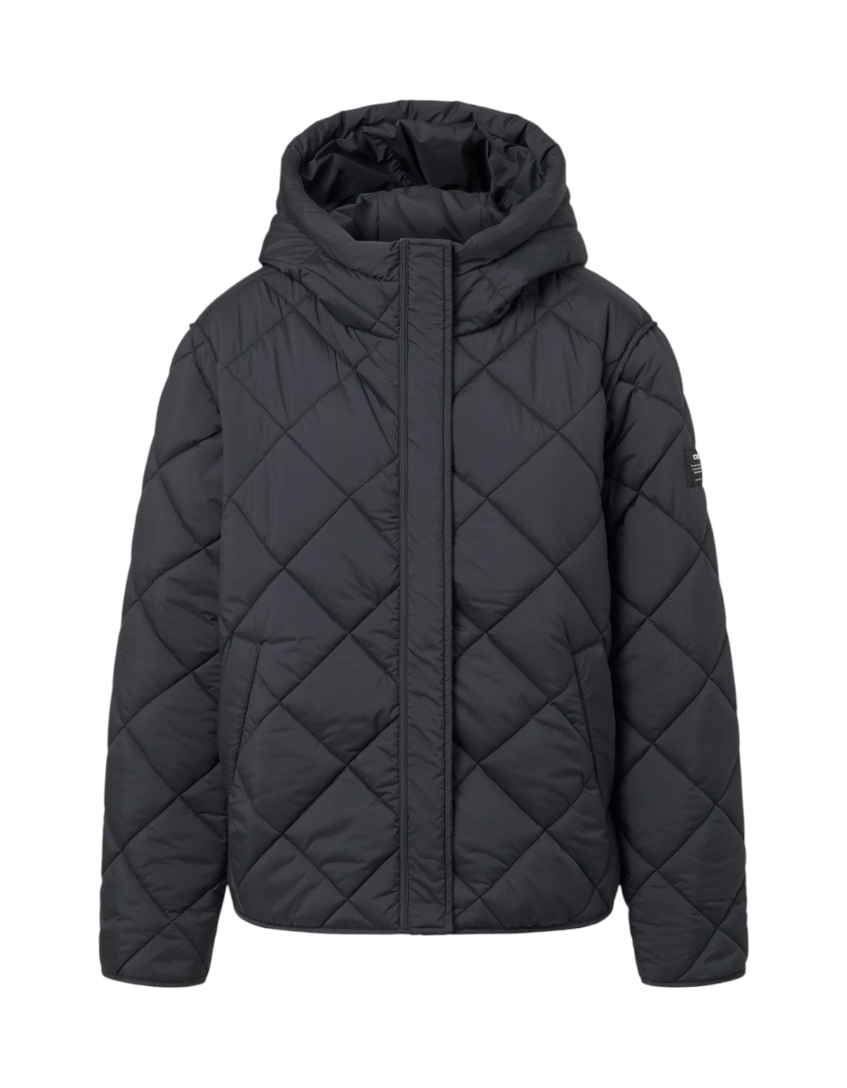 Giacca Verin Navy Black Ecoalf - foto 5