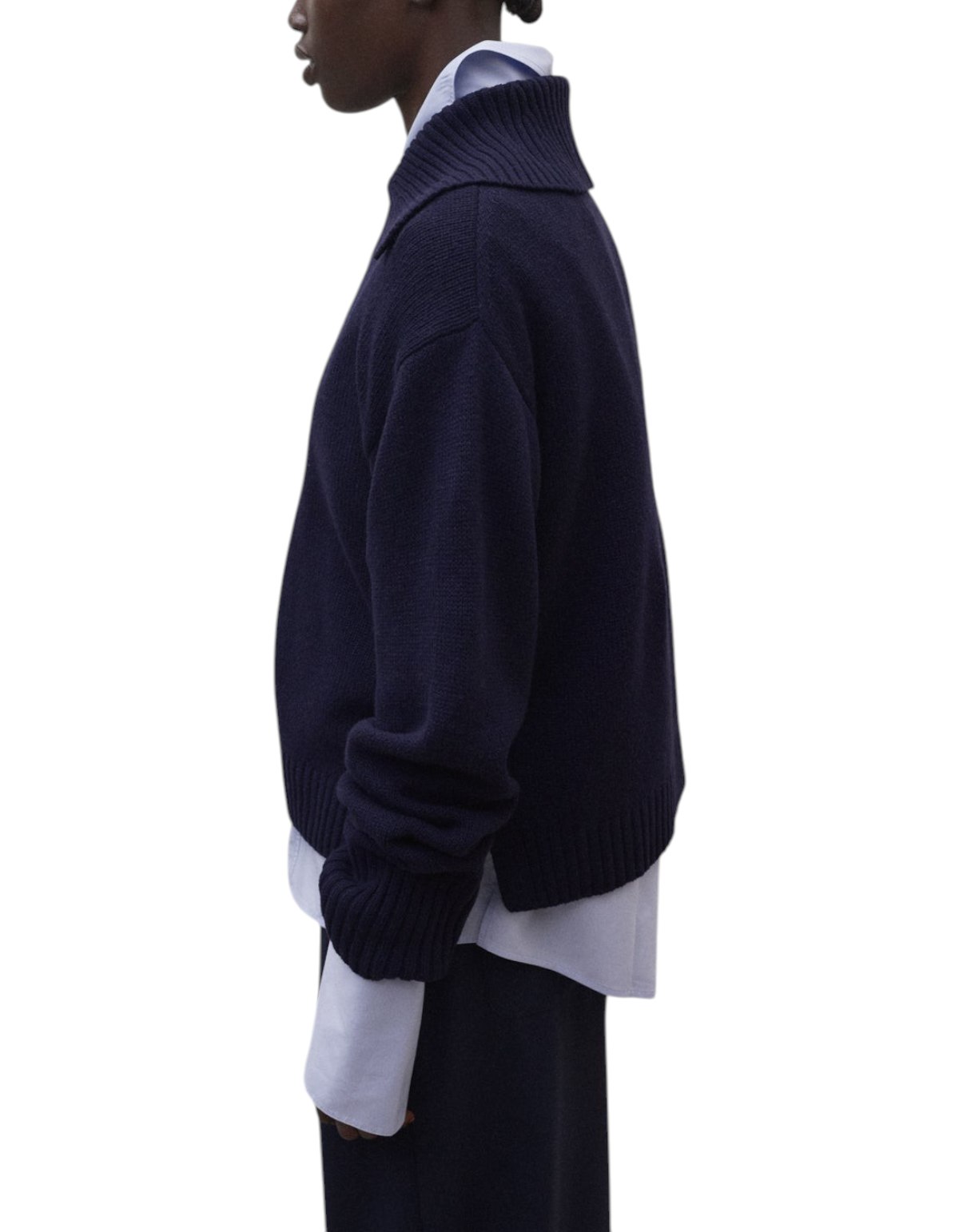 Maglia Adria Deep Navy Ecoalf - foto 3