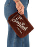 Aline Sangallo Cotton Mini Flowers Embroidered Clutch 18