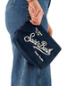 Aline Sangallo Cotton Mini Flowers Embroidered Pouch 6110 Emb