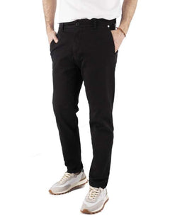 Brighton – Pantalone Chino Capri Nero Uomo – Devid Label