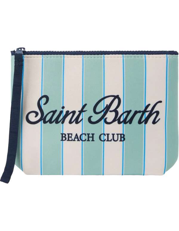 Aline Beach Stripes clutch bag 5361