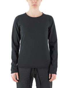 T – Shirt A Manica Lunga Alicante Nero Donna – Devid Label