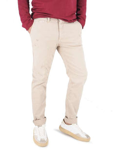 Pantalone Chino Mirtos Beige Uomo – Devid Label