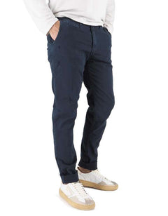 Pantalone Chino Mirtos Blu Navy Uomo – Devid Label