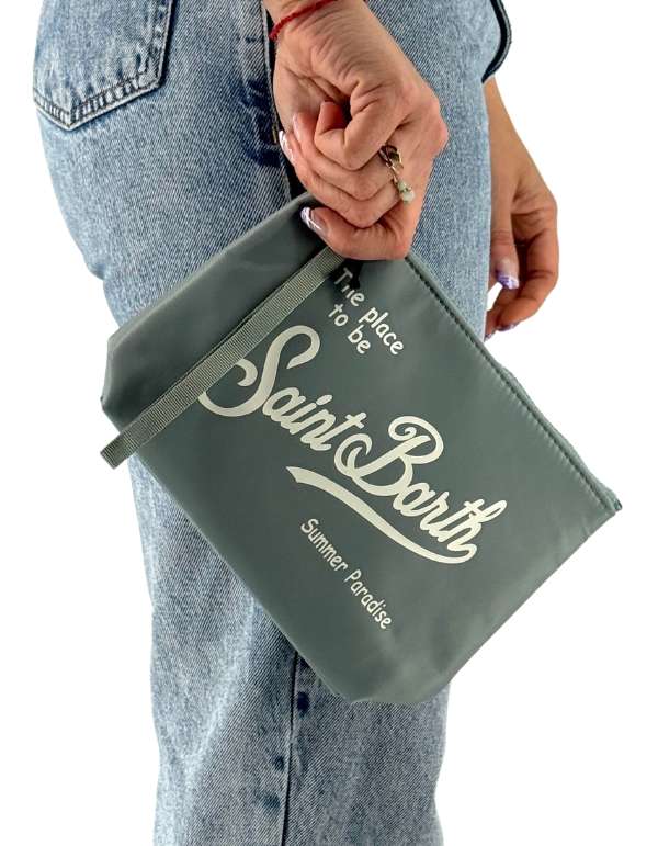 Pochette Aline Nylon 53 Sage