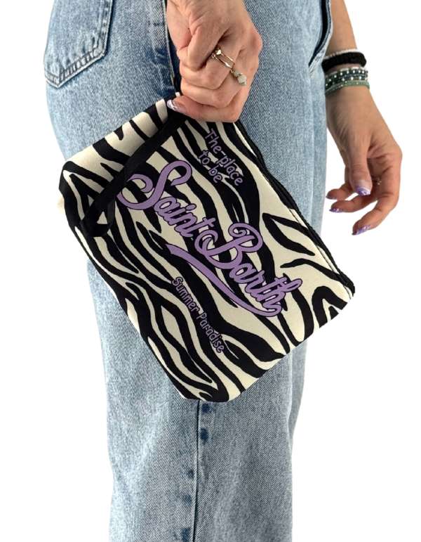 Aline Zebra Clutch Color 0124