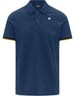 Vincent Pique Blue Insignia Polo