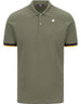 Polo Vincent Pique Green Lichen