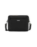 Borsello a Tracolla Moire Black Pure