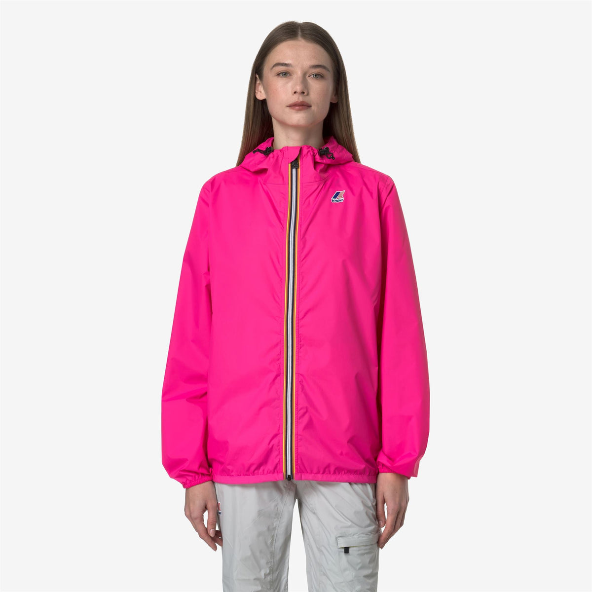 K-Way Giacca Le Vrai 4.0 Claude Pink Intense - dettaglio 2