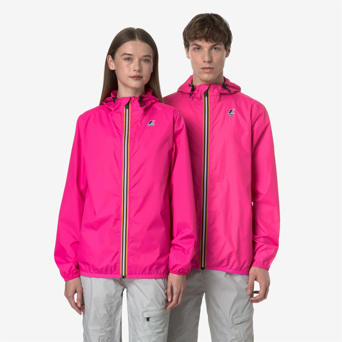 K-Way Giacca Le Vrai 4.0 Claude Pink Intense