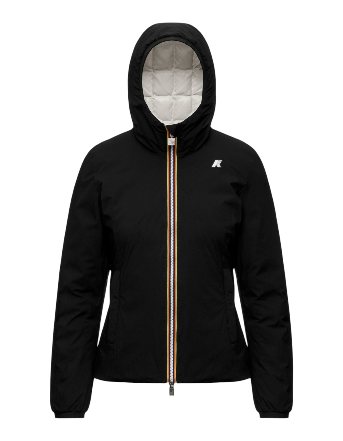 K-Way Giacca Lily ST Thermo Double Black Pure - White Natural - immagine 5