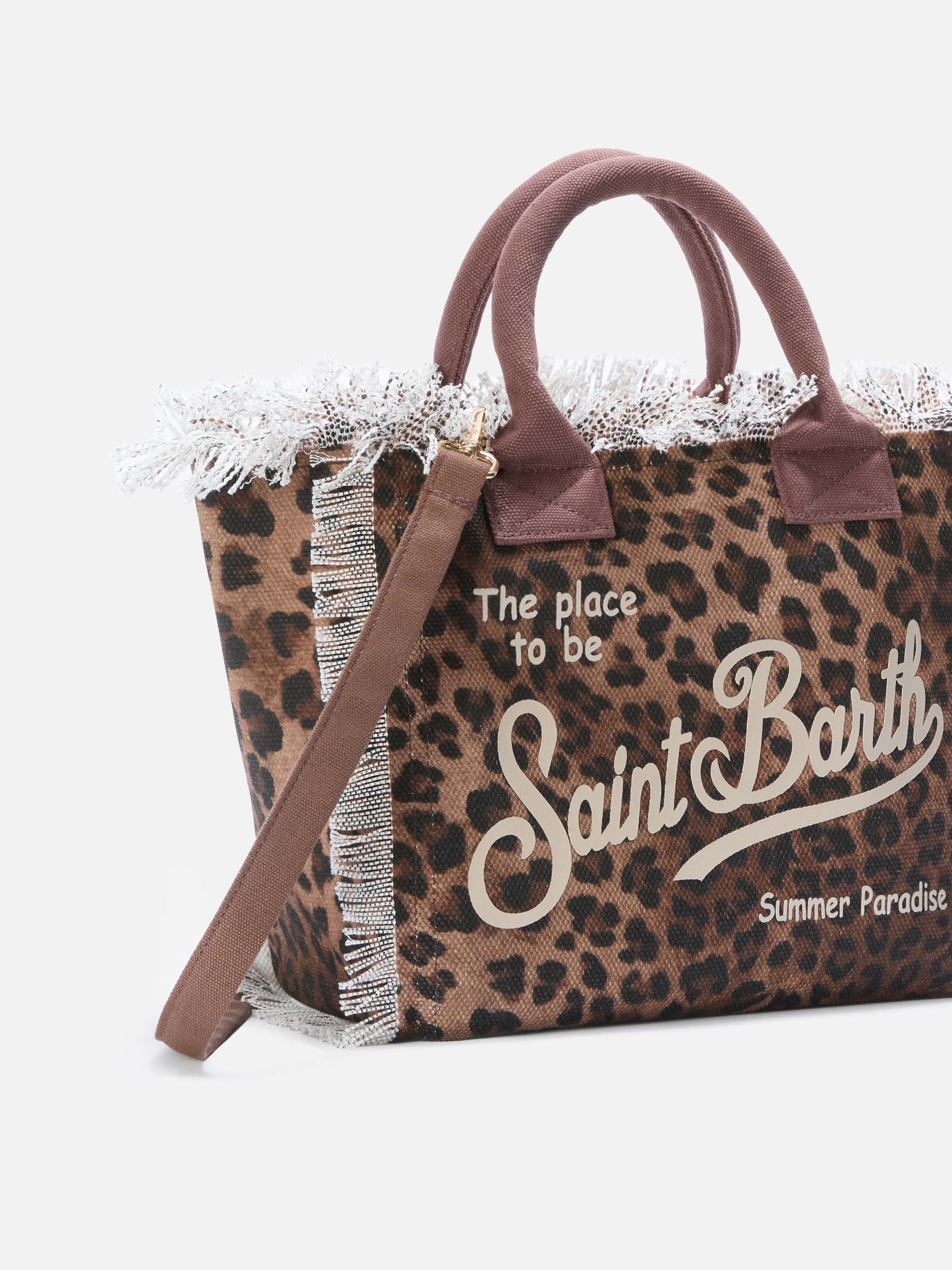 Borsa Colette Sand Leopard 19