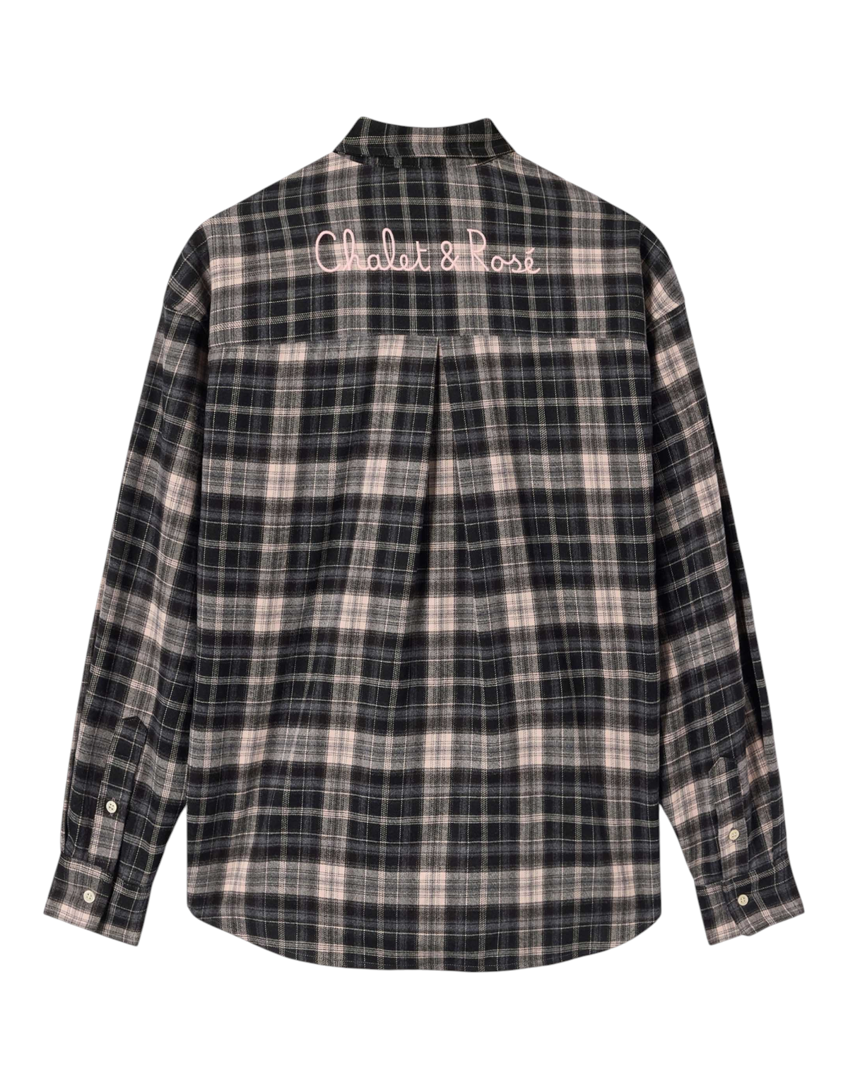MC2 Saint Barth Camicia Gigy Flannel Tartan Sb Rose 2115 Emb — immagine ufficiale 1