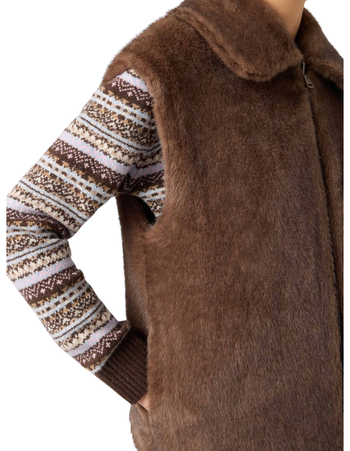 MC2 Saint Barth Gilet Hesketh Wax Fur 18D – immagine ufficiale 8